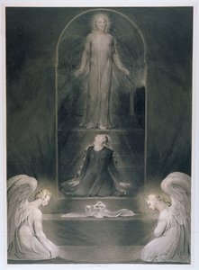 Marie-Madeleine au sépulcre, vers 1805 - William Blake